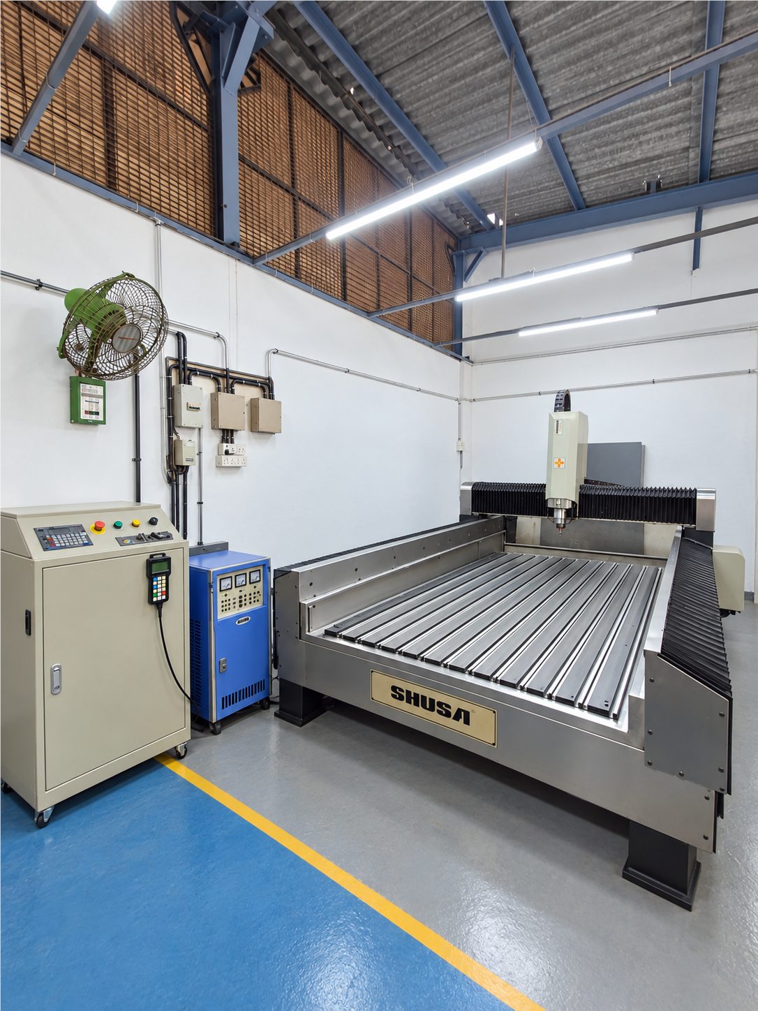 Precision CNC manufacturing facility