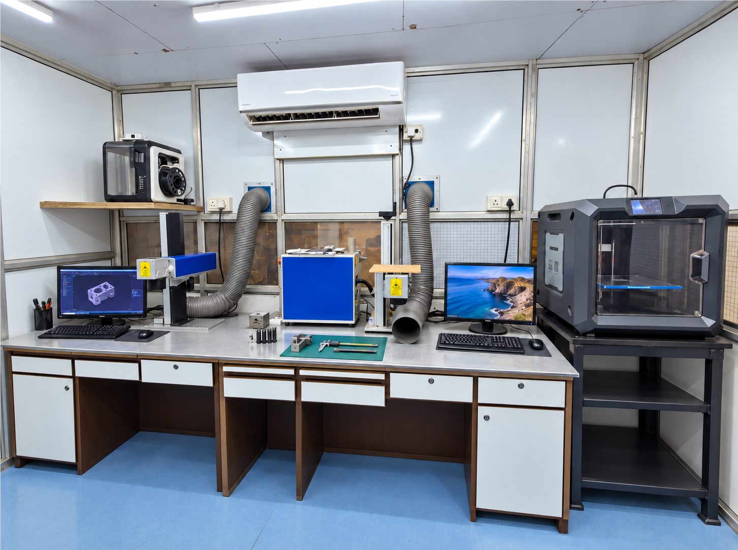Mechanical prototyping and computer-aided engineering facility